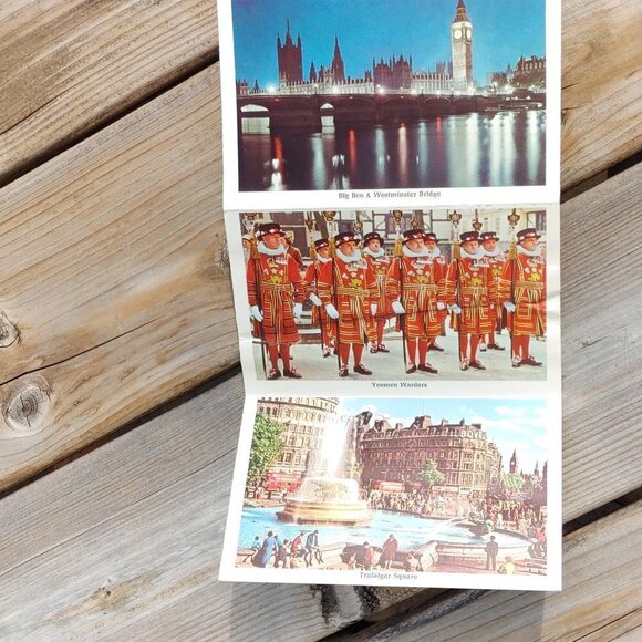 Vintage Swinging London Pictorial Postcard Book of 6 double sided photos - Picture 6 of 6